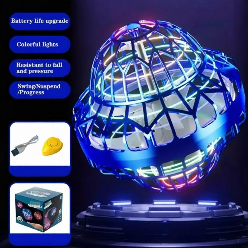 Glow UFO Flying Ball β Sensor-Controlled Hover Toy