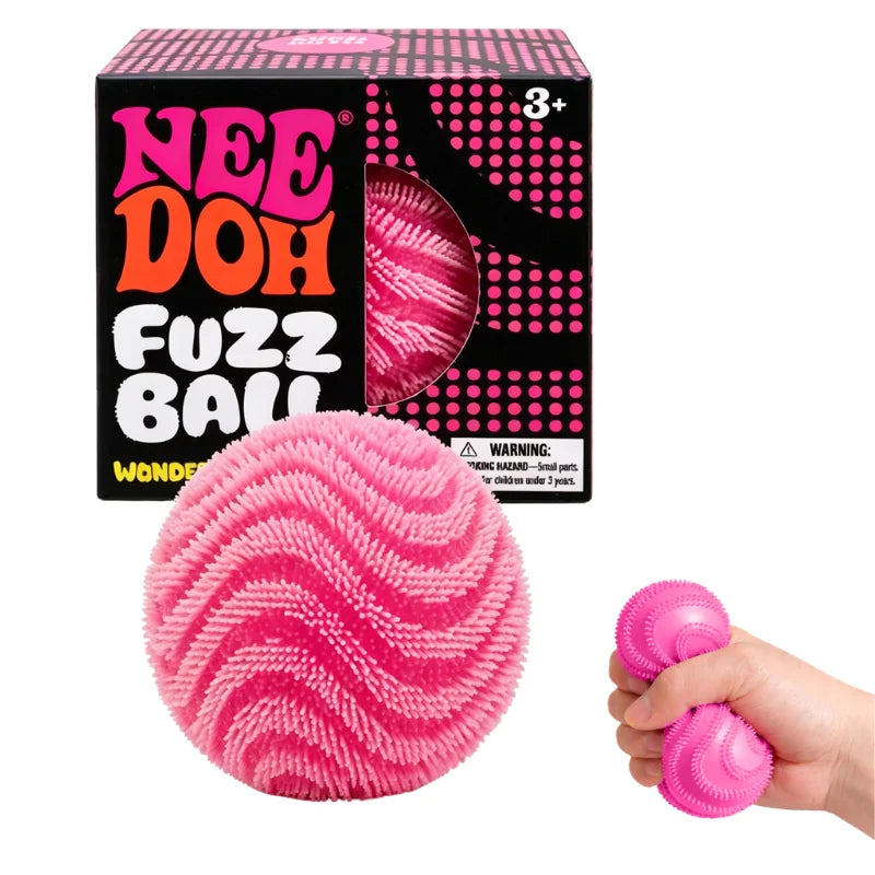 Nee Doh Fuzz Ball β Blind Box Squishy Stress Relief Toy (Single)