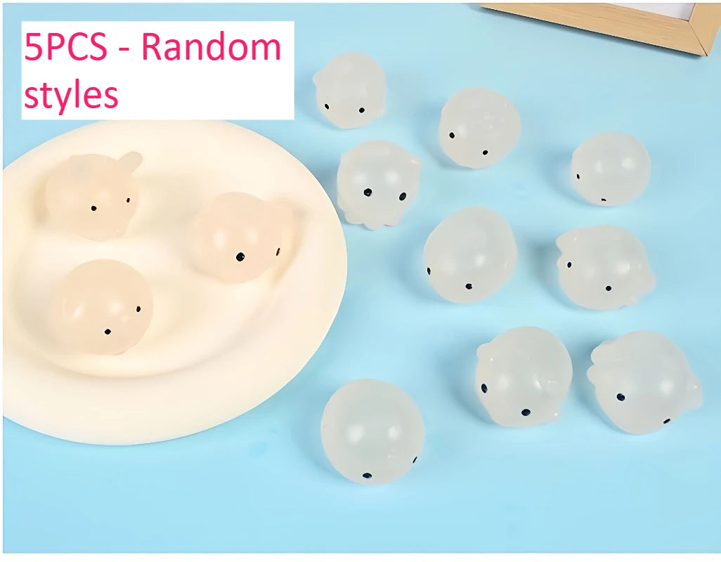 Colour-Changing Hedgehog Squishy β Kawaii Fidget Toy (5 or 10 Pack)