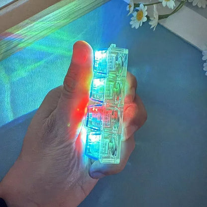 Mini LED Keyboard Clicker Keychain — Satisfying Fidget Toy for Kids & Adults
