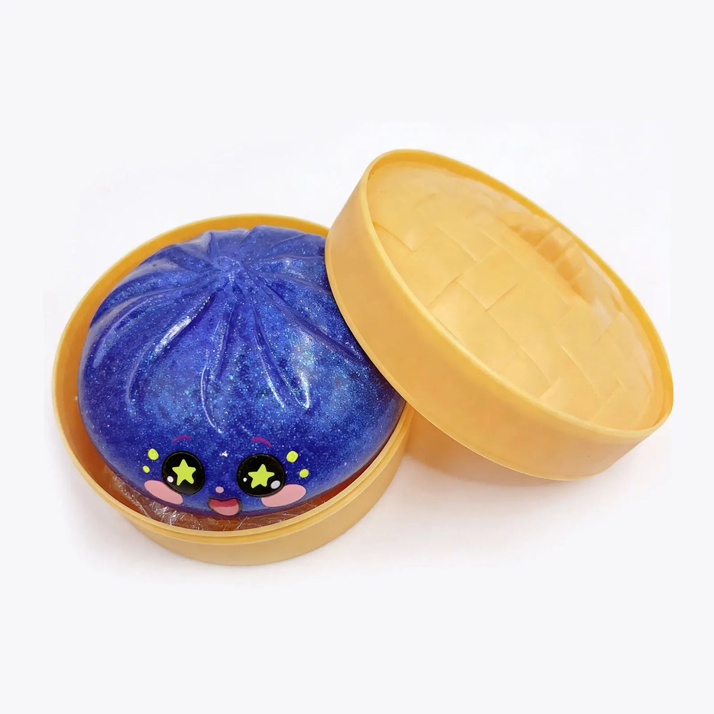 Glitter Dumpling Squishy Toy — Slow Rise Sensory Fidget Ball