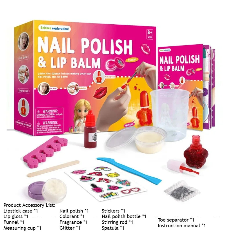 DIY Slime Science Kit — Foam, Glitter & Glow Experiments for Kids
