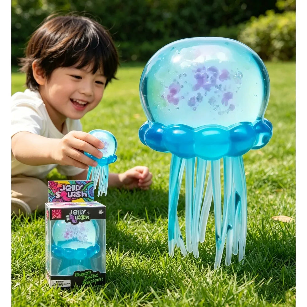 Squidgy Octopus Sensory Fidget Toy — Squishy Water Play Pal