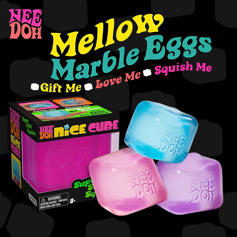 Nee Doh Sensory Fidget Cube — 6-Sided Stress Relief & Focus Toy