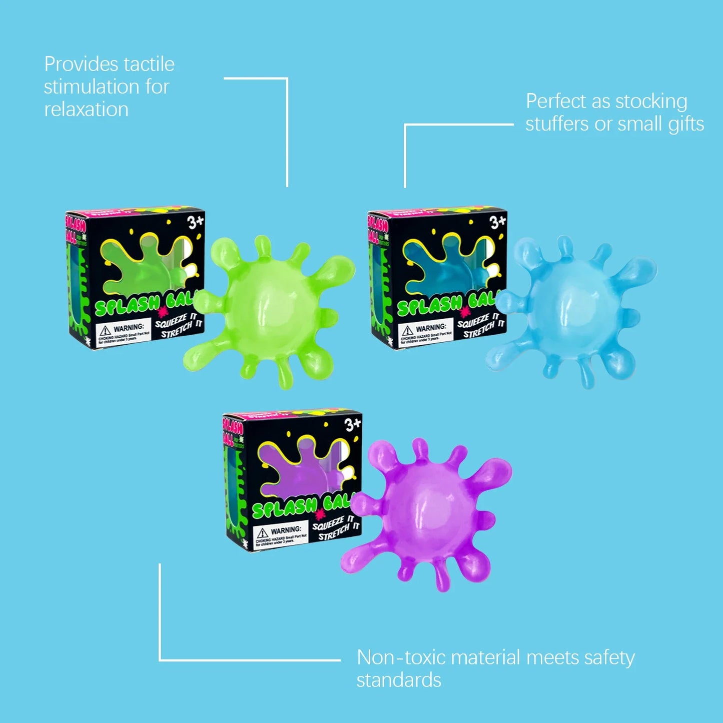 Mystery Squish Ball — Blind Box Stress & Fidget Toy