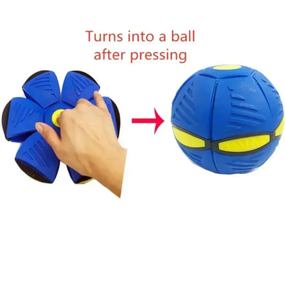 Morphing UFO Saucer Ball — Flex & Fling Outdoor Toy