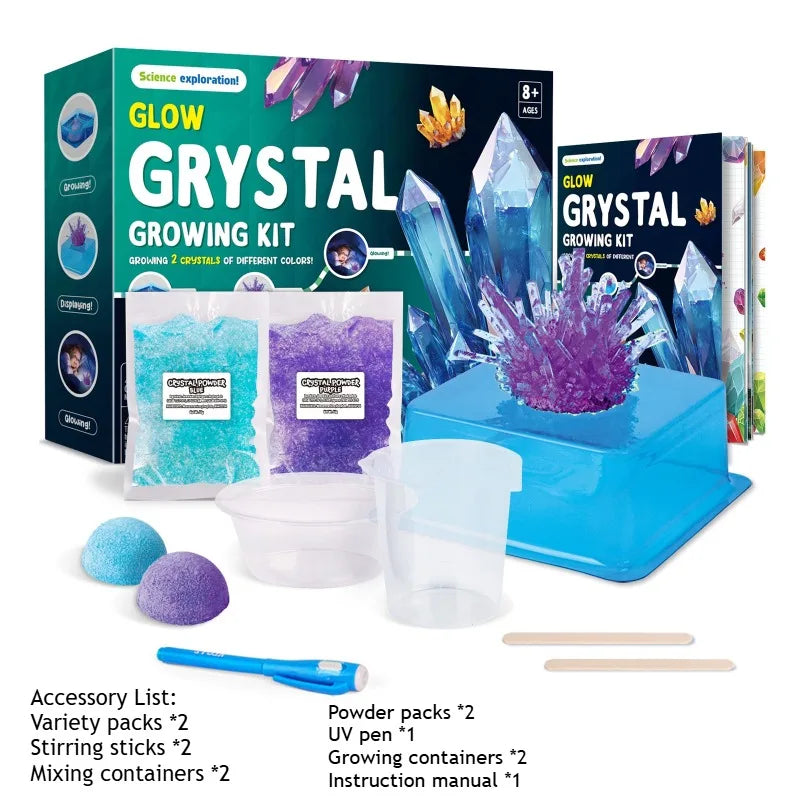 DIY Slime Science Kit — Foam, Glitter & Glow Experiments for Kids