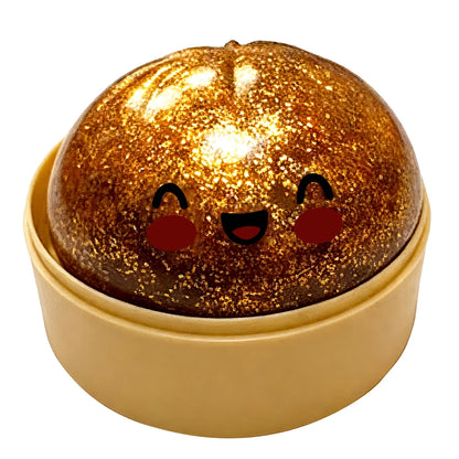 Glitter Dumpling Squishy Toy — Slow Rise Sensory Fidget Ball