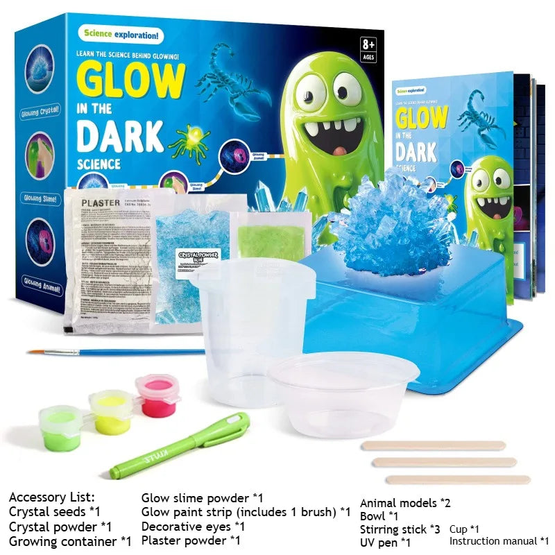 DIY Slime Science Kit — Foam, Glitter & Glow Experiments for Kids