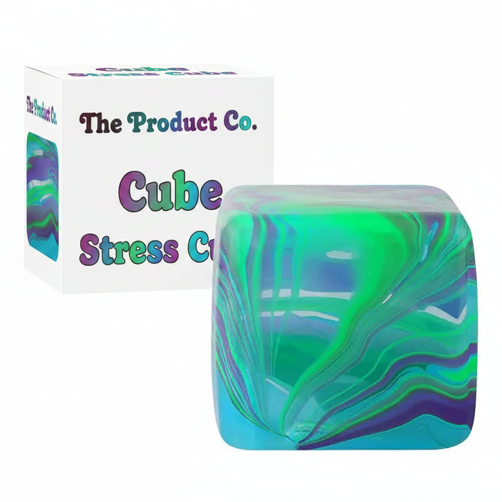Malt Sugar Ice Cube Squishy — Slow Rebound Blind Box Stress Toy