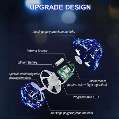 Glow UFO Flying Ball — Sensor-Controlled Hover Toy