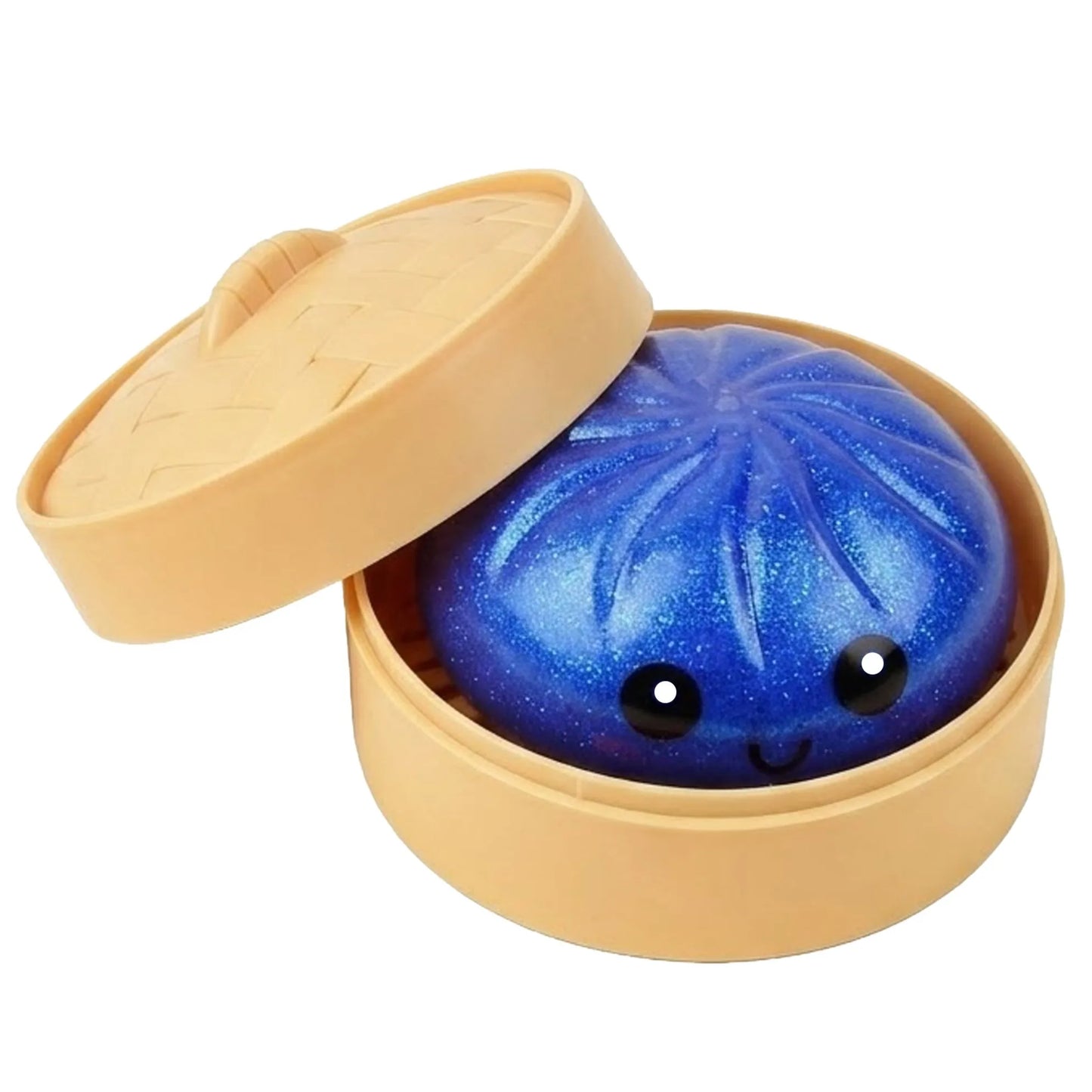 Glitter Dumpling Squishy Toy — Slow Rise Sensory Fidget Ball
