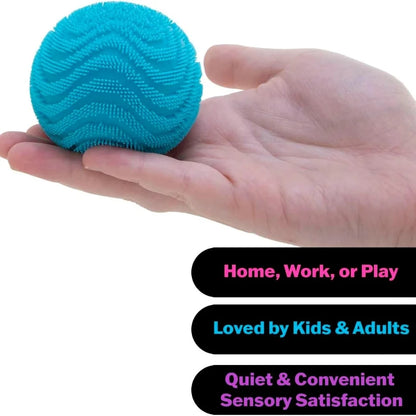 Nee Doh Fuzz Ball — Blind Box Squishy Stress Relief Toy (Single)