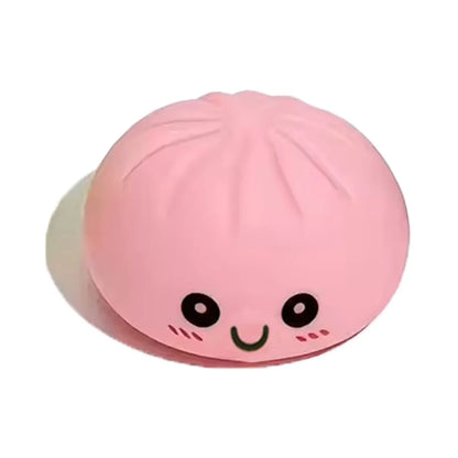LED Glow Bun Squishy — Light-Up Bubble Steamed Bao Stress Ball