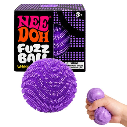 Nee Doh Fuzz Ball — Blind Box Squishy Stress Relief Toy (Single)