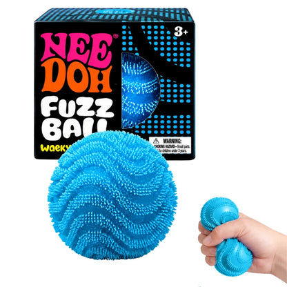 Nee Doh Fuzz Ball — Blind Box Squishy Stress Relief Toy (Single)