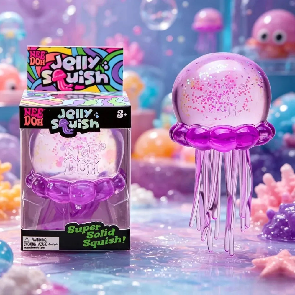 Squidgy Octopus Sensory Fidget Toy — Squishy Water Play Pal
