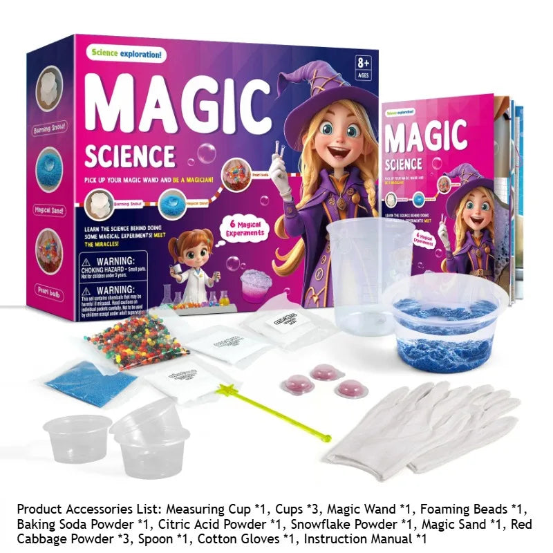 DIY Slime Science Kit — Foam, Glitter & Glow Experiments for Kids