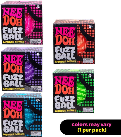 Nee Doh Fuzz Ball — Blind Box Squishy Stress Relief Toy (Single)