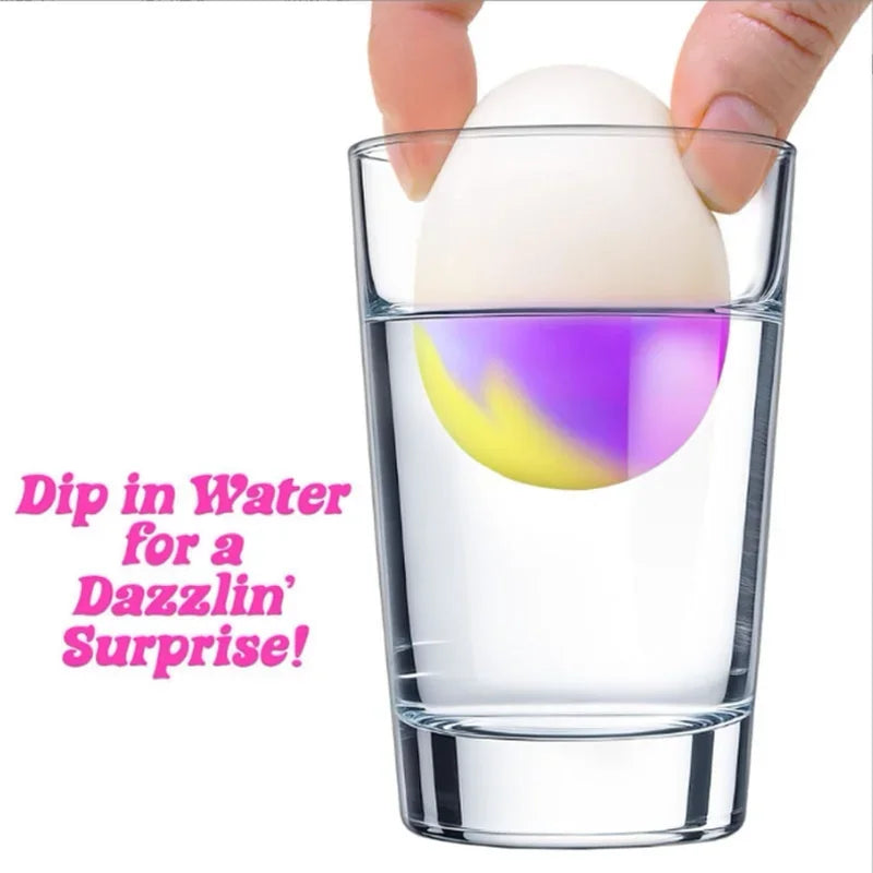 Nee Doh Dippin Dazzler Egg — Water-Activated Colour Changing Squishy