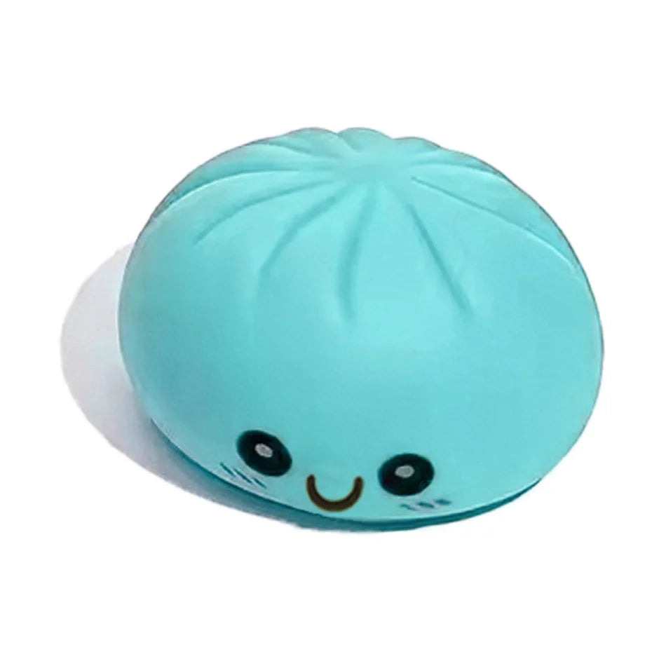 LED Glow Bun Squishy — Light-Up Bubble Steamed Bao Stress Ball