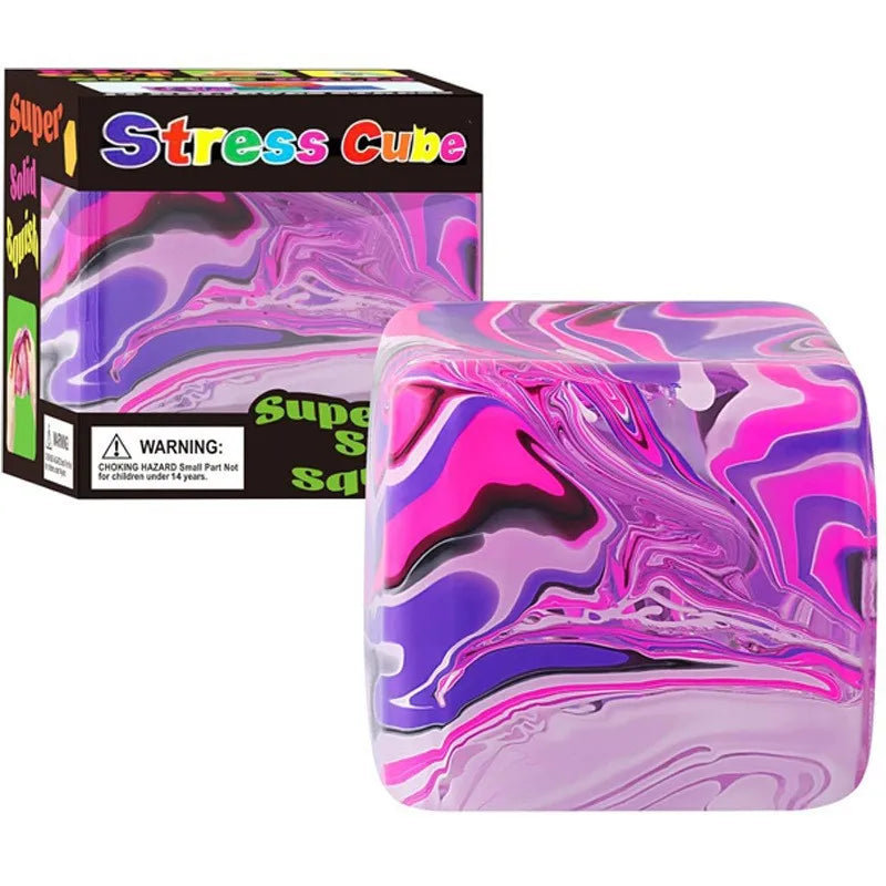 Malt Sugar Ice Cube Squishy — Slow Rebound Blind Box Stress Toy