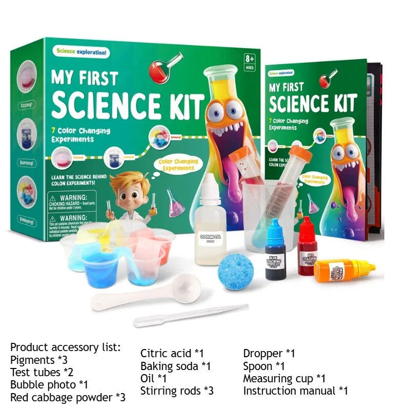 DIY Slime Science Kit — Foam, Glitter & Glow Experiments for Kids
