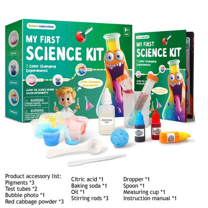 DIY Slime Science Kit — Foam, Glitter & Glow Experiments for Kids