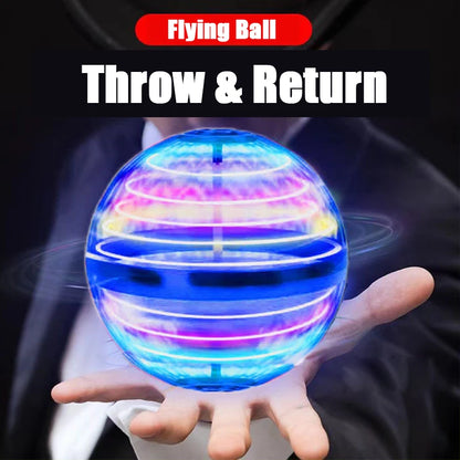 Cosmic Hover Ball — 360° Spinning LED Globe Toy